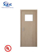 Class Class Timber Fireproof Porte de peinture polyuréthane de 1,5 heure Portes en bois Portes en bois